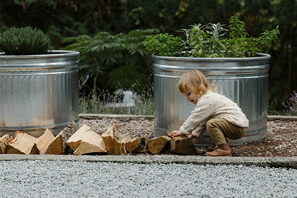 Custom Metal Planters