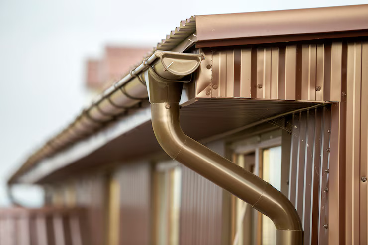copper gutters